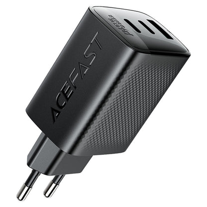 Punjač mreže Acefast A108, 67W, 3A, 1 x USB-A - 2 x USB-C, Crni