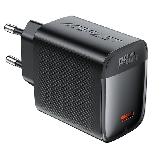 Punjač mreže Acefast A112, 45W, 3A, 1 x USB-C, Crni