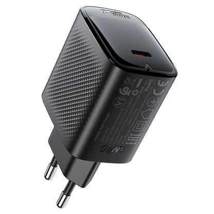 Punjač mreže Acefast A112, 45W, 3A, 1 x USB-C, Crni