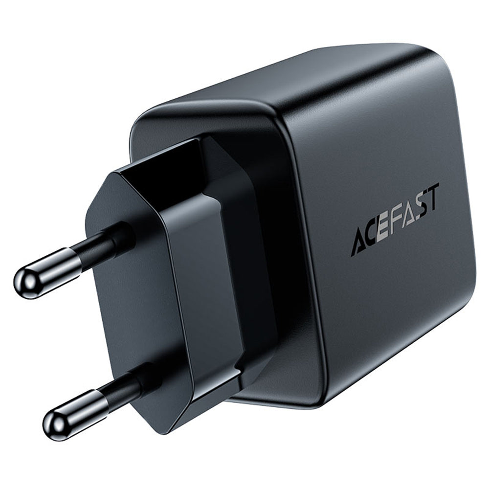 Punjač za mrežu Acefast A33, 18W, 3A, 2 x USB-A, Crni