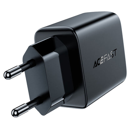 Punjač za mrežu Acefast A33, 18W, 3A, 2 x USB-A, Crni