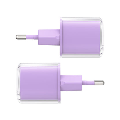 Punjač mreže Acefast A53 Sparkling Display, 30W, 3A, 1 x USB-C, Ljubičasti