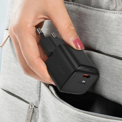 Punjač mreže Acefast A73 Mini, 20W, 3A, 1 x USB-C, Crni