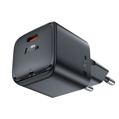 Punjač mreže Acefast A77, 30W, 3A, 1 x USB-C, Crni