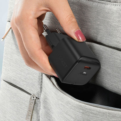 Punjač mreže Acefast A77, 30W, 3A, 1 x USB-C, Crni