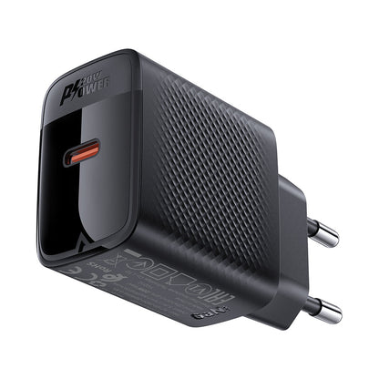Punjač mreže Acefast A82, 20W, 3A, 1 x USB-C, Crni
