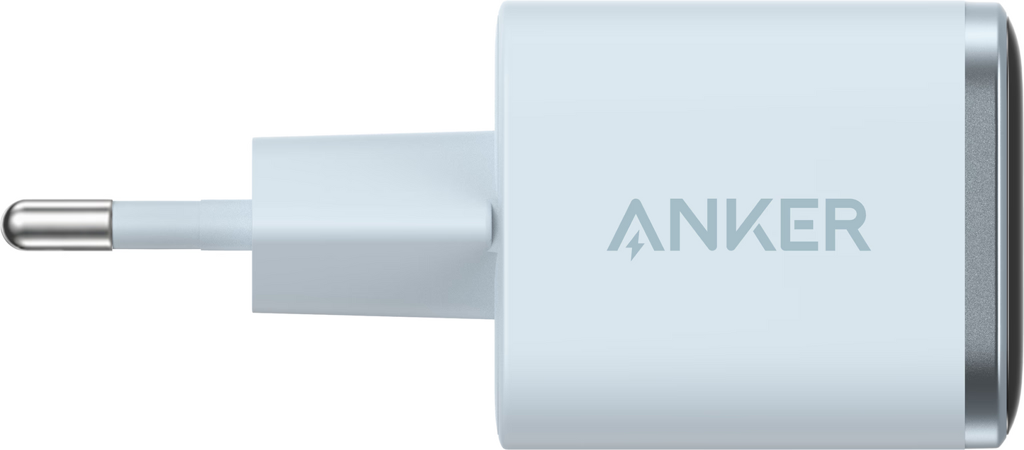 Punjač Mreže Anker Nano Display, 45W, 3A, 1 x USB-C, Plava A121DG31