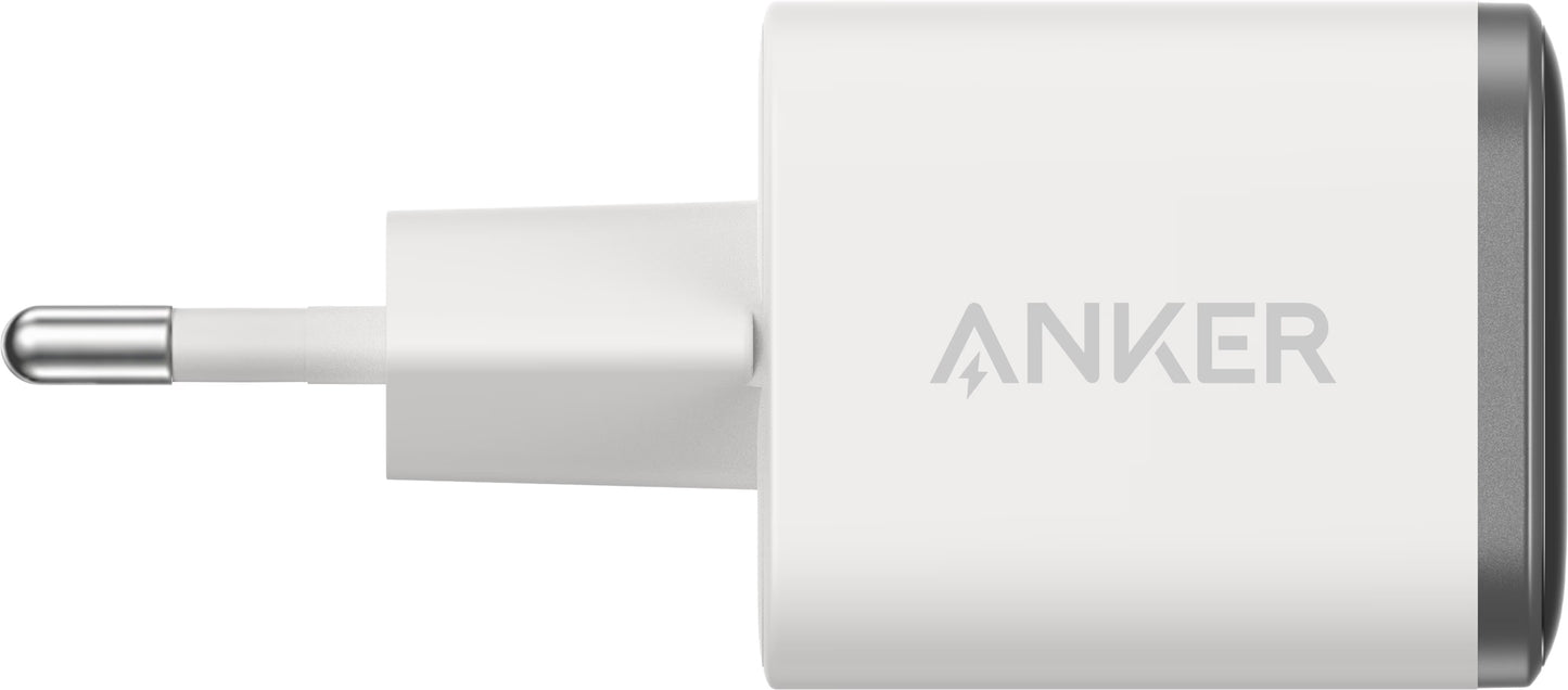 Anker Nano Display mrežni punjač, 45W, 3A, 1 x USB-C, Bijela A121DG21