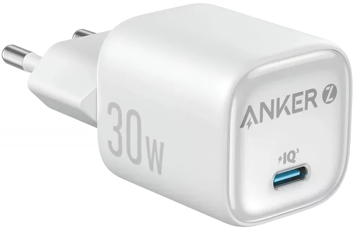 Punjač Anker Zolo, 30W, 3A, 1 x USB-C, Bijeli A2698G21