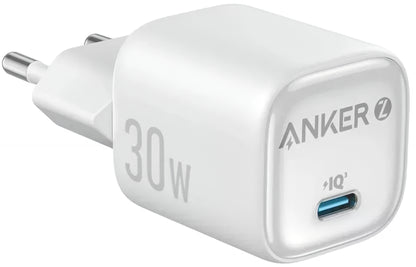 Punjač Anker Zolo, 30W, 3A, 1 x USB-C, Bijeli A2698G21