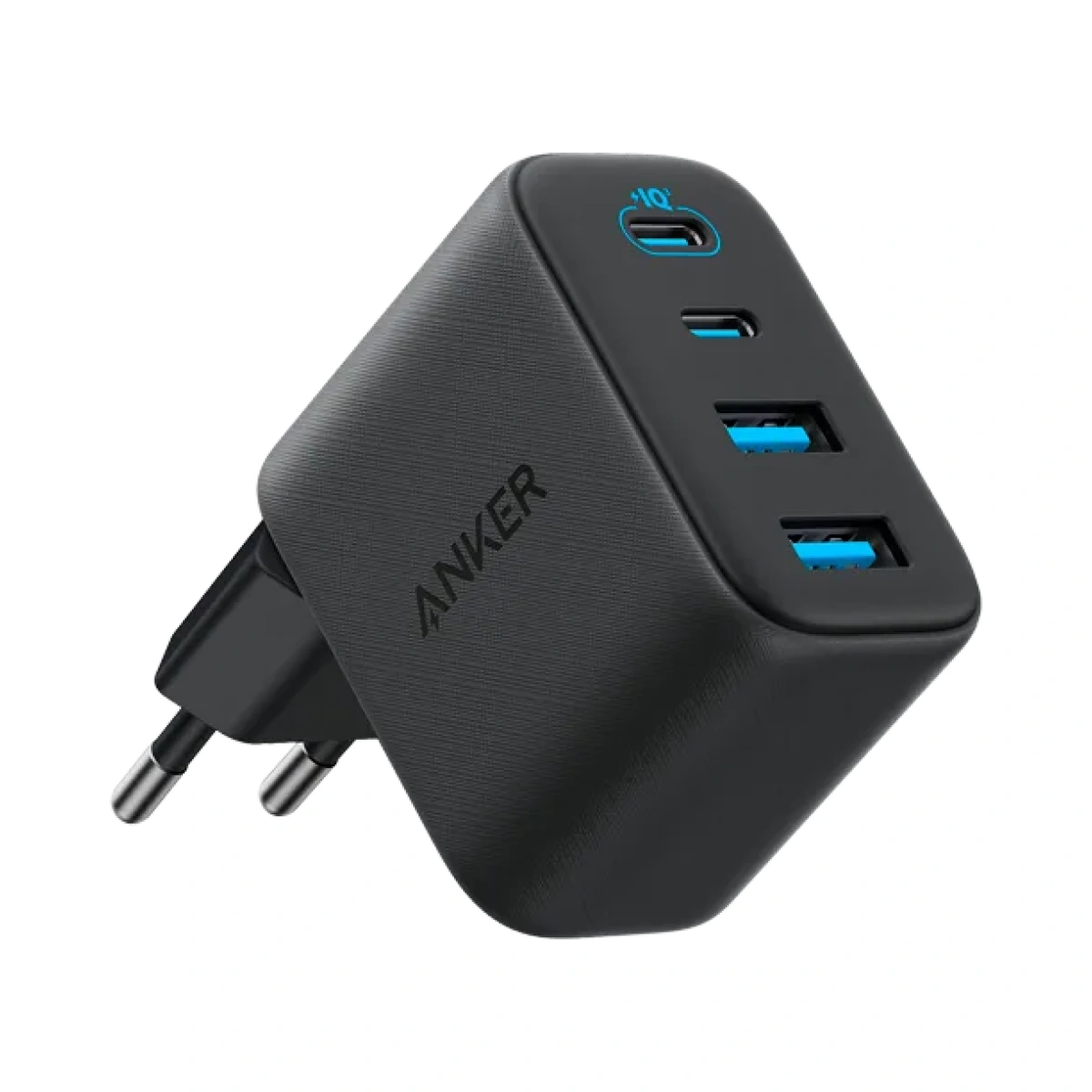 Anker Zolo mrežni punjač, 50W, 3A, 2 x USB-A - 2 x USB-C, Crni