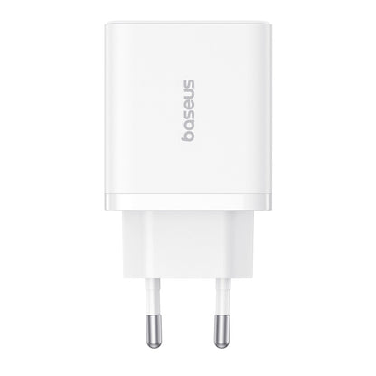 Baseus Cube mrežni punjač, 30W, 3A, 2 x USB-A - 1 x USB-C, Bijeli P10111402213-00