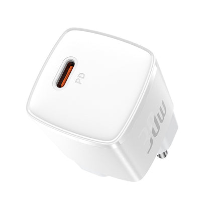 Punjač mreže Baseus Cube Pro, 30W, 3A, 1 x USB-C, Bijeli CCXF000302