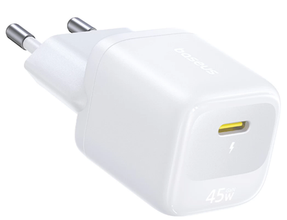 Mrežni punjač Baseus EnerFill FN22, 45 W, 3 A, 1 x USB-C, bijeli E0123301