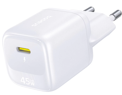Mrežni punjač Baseus EnerFill FN22, 45 W, 3 A, 1 x USB-C, bijeli E0123301