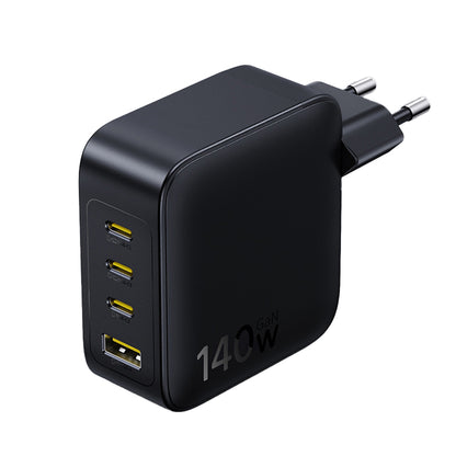 Mrežni punjač Baseus EnerFill FH11, 140W, 5A, 1 x USB-A - 3 x USB-C, Crni E0121J00