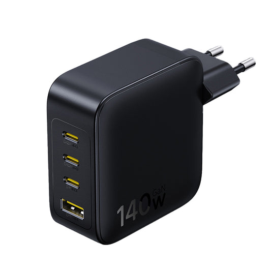 Mrežni punjač Baseus EnerFill FH11, 140W, 5A, 1 x USB-A - 3 x USB-C, Crni E0121J00