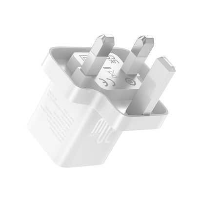 Punjač mreže Baseus GaN5 UK, 30W, 3A, 1 x USB-C, Bijeli P10110906213-00