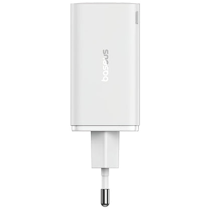 Punjač Baseus GaN6 Pro, 65W, 3.25A, 2 x USB-A - 2 x USB-C, Bijeli