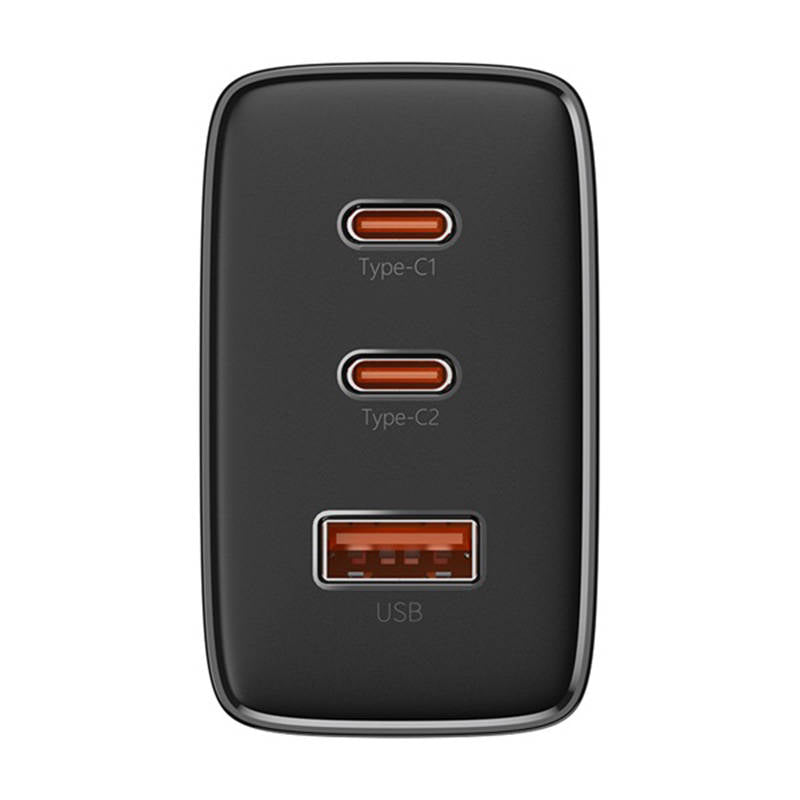 Punjač mreže Baseus OS-Cube Pro, 65W, 3.25A, 1 x USB-A - 2 x USB-C, Crni P10152301113-00