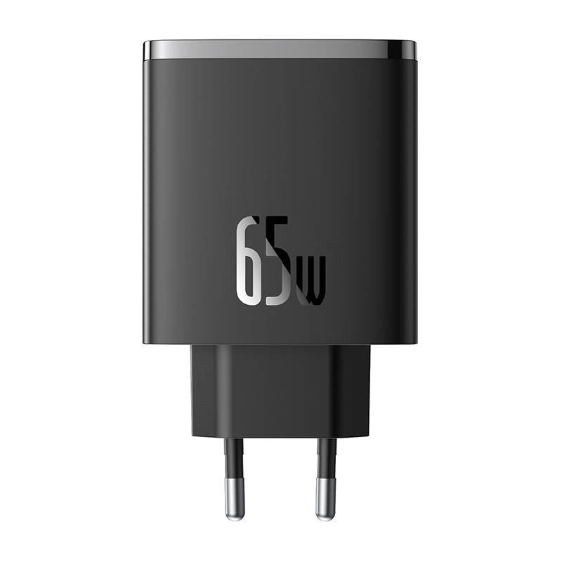 Punjač mreže Baseus OS-Cube Pro, 65W, 3.25A, 1 x USB-A - 2 x USB-C, Crni P10152301113-00