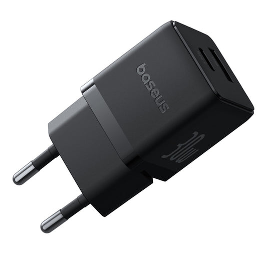 Punjač mreže Baseus Palm, 30W, 3A, 1 x USB-A - 1 x USB-C, Crni P1011160A113-00
