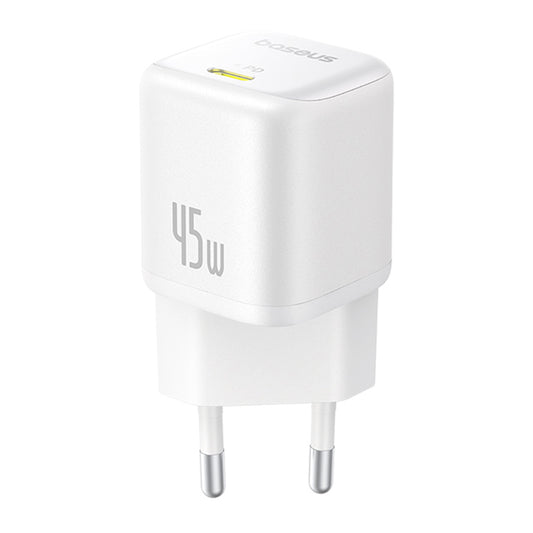 Punjač mreže Baseus PicoGo, 45W, 3A, 1 x USB-C, Bijeli P10176800213-00