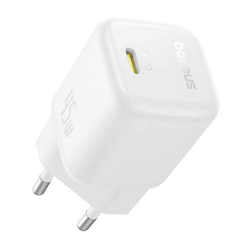 Punjač mreže Baseus PicoGo, 45W, 3A, 1 x USB-C, Bijeli P10176800213-00