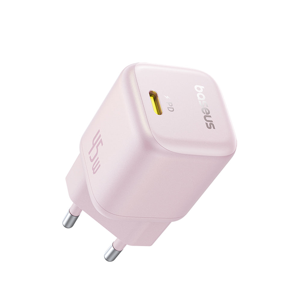 Punjač Baseus PicoGo, 45W, 3A, 1 x USB-C, Roza P10176800413-00
