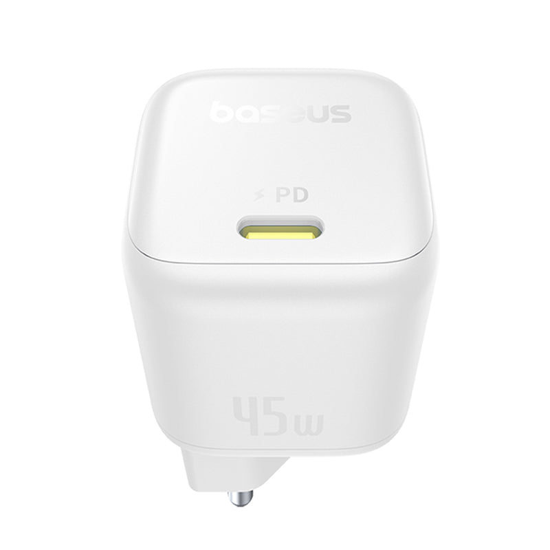 Punjač mreže Baseus PicoGo, 45W, 3A, 1 x USB-C, Bijeli P10176800213-00