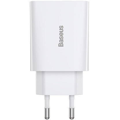 Punjač Baseus Speed Mini, 20W, 3A, 1 x USB-C, Bijeli CCFS-SN02