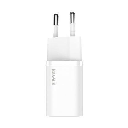 Punjač Baseus Super Si 1C, 30W, 3A, 1 x USB-C, Bijeli CCSUP-J02