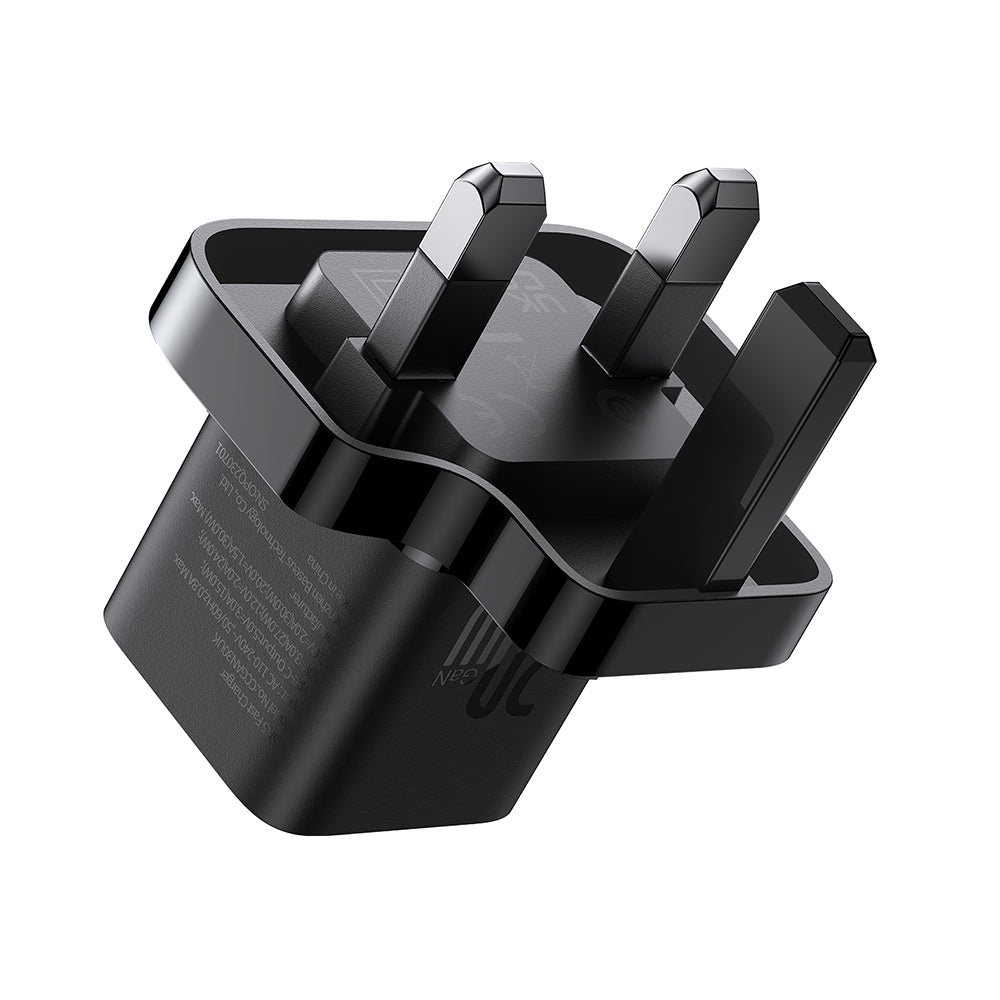 Punjač Baseus UK mreže, 20W, 3A, 1 x USB-C, Crni P10110907113-00