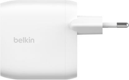 Punjač Mreže Belkin BoostCharge Pro Dual, 60W, 3A, 2 x USB-C, Bijeli WCB010vfWH