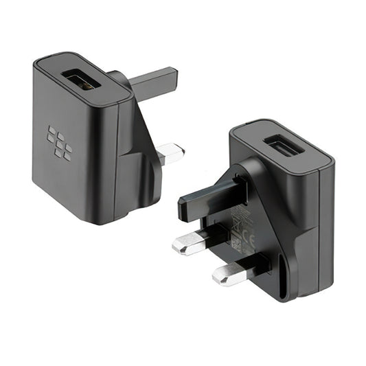 Punjač za mrežu BlackBerry RM0300 UK, 6.5W, 1.3A, 1 x USB-A, Crni ASY-58929-003
