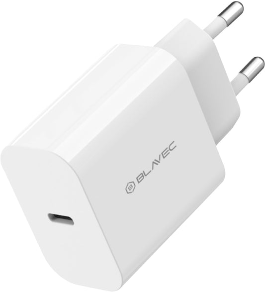 Mrežni punjač Blavec BC-14, 30 W, 3 A, 1 × USB-C, bijeli