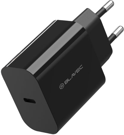 Mrežni punjač Blavec BC-14, 30 W, 3 A, 1 x USB-C, crni
