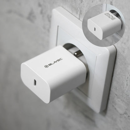 Mrežni punjač Blavec BC-14, 30 W, 3 A, 1 × USB-C, bijeli