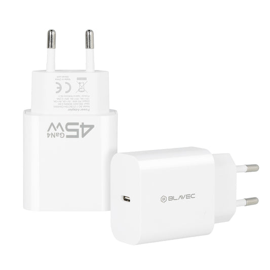 Punjač za mrežu Blavec BC-7, 45W, 3A, 1 x USB-C, Bijeli