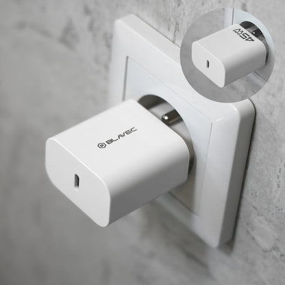 Punjač za mrežu Blavec BC-7, 45W, 3A, 1 x USB-C, Bijeli
