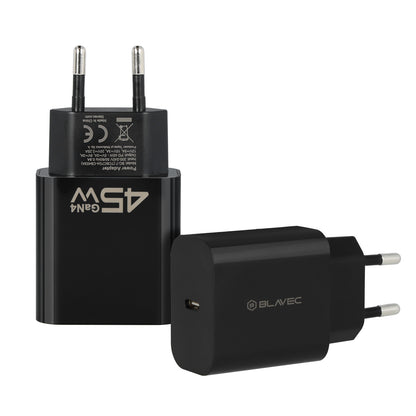 Punjač za mrežu Blavec BC-7, 45W, 3A, 1 x USB-C, Crni