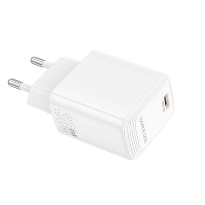Punjač mreže Borofone BN28 Fuente, 30W, 3A, 1 x USB-C, Bijeli