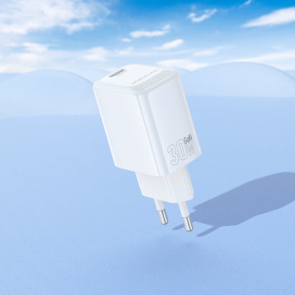 Punjač mreže Borofone BN28 Fuente, 30W, 3A, 1 x USB-C, Bijeli