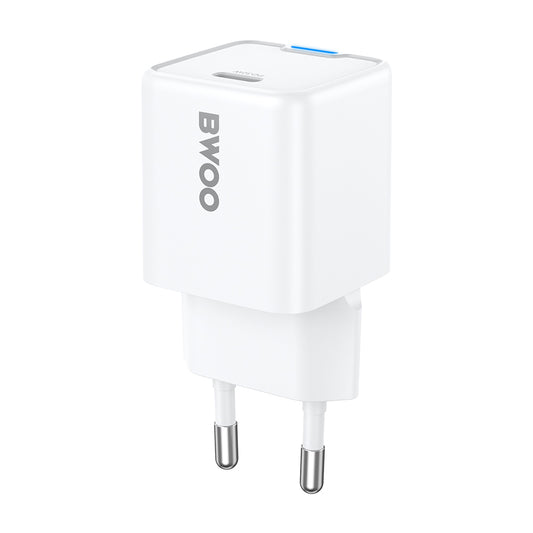 Punjač mreže BWOO CDA211, 30W, 3A, 1 x USB-C, Bijeli
