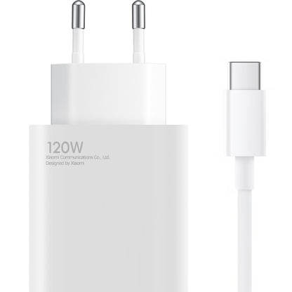 Punjač za mrežu s USB-C kabelom Xiaomi, 120W, 6A, 1 x USB-A, Bijeli BHR9462EU