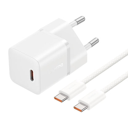 Punjač mreže s USB-C kabelom Baseus GaN5, 20W, 3A, 1 x USB-C, Bijeli P10110900213-01