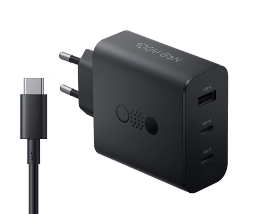 Mrežni punjač s USB-C kabelom CMF by Nothing C349, 100W, 5A, 1 x USB-A - 2 x USB-C, Sivi A10800016