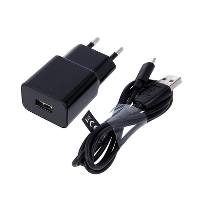 Punjač za mrežu s microUSB kabelom MaXlife MXTC-01, 10.5W, 2.1A, 1 x USB-A, Crni