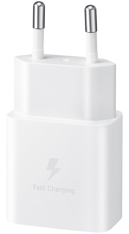 Mrežni punjač s USB-C kabelom Samsung, 15W, 2A, 1 x USB-C, Bijeli EP-T1510XWEGEU