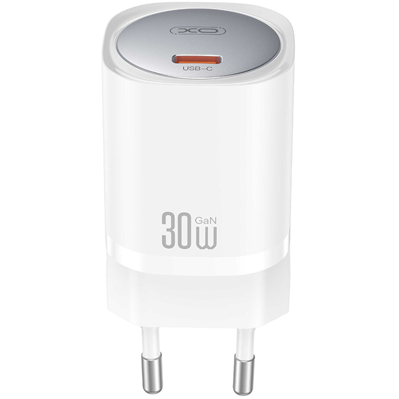 Punjač za mrežu s USB-C kabelom XO Design CE20, 30W, 3A, 1 x USB-C, Bijeli